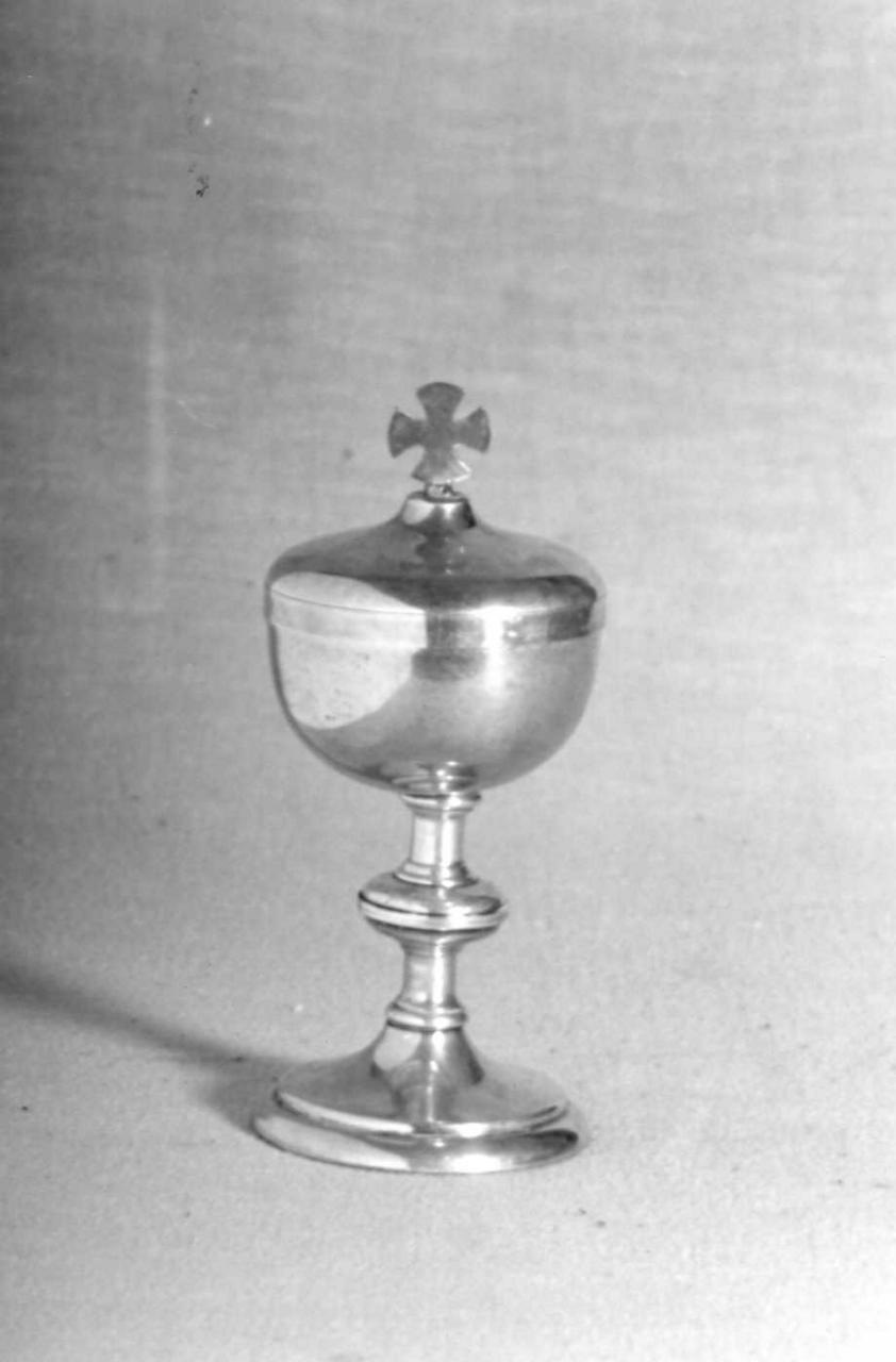 pisside - bottega emiliana (inizio sec. XX)