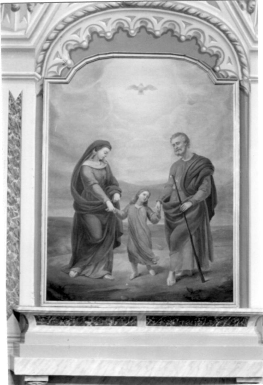 Sacra Famiglia (dipinto) - ambito emiliano (fine sec. XIX)