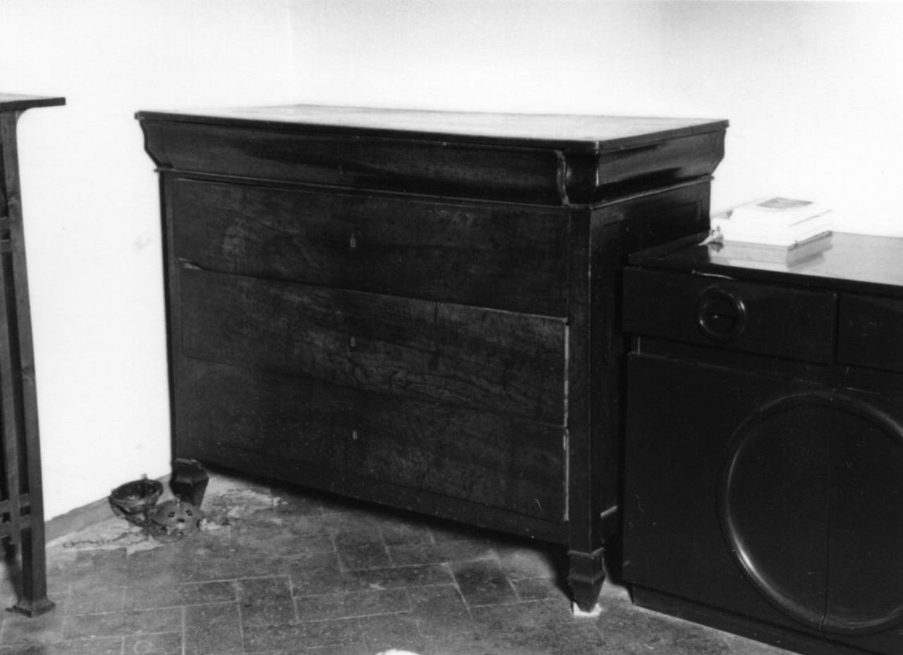 cassettone - bottega emiliana (seconda metà sec. XIX)