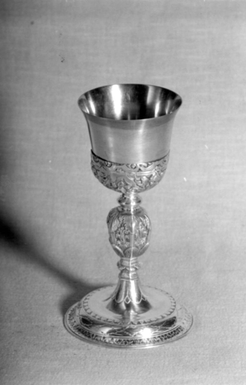calice - bottega emiliana (fine/inizio secc. XVIII/ XIX)