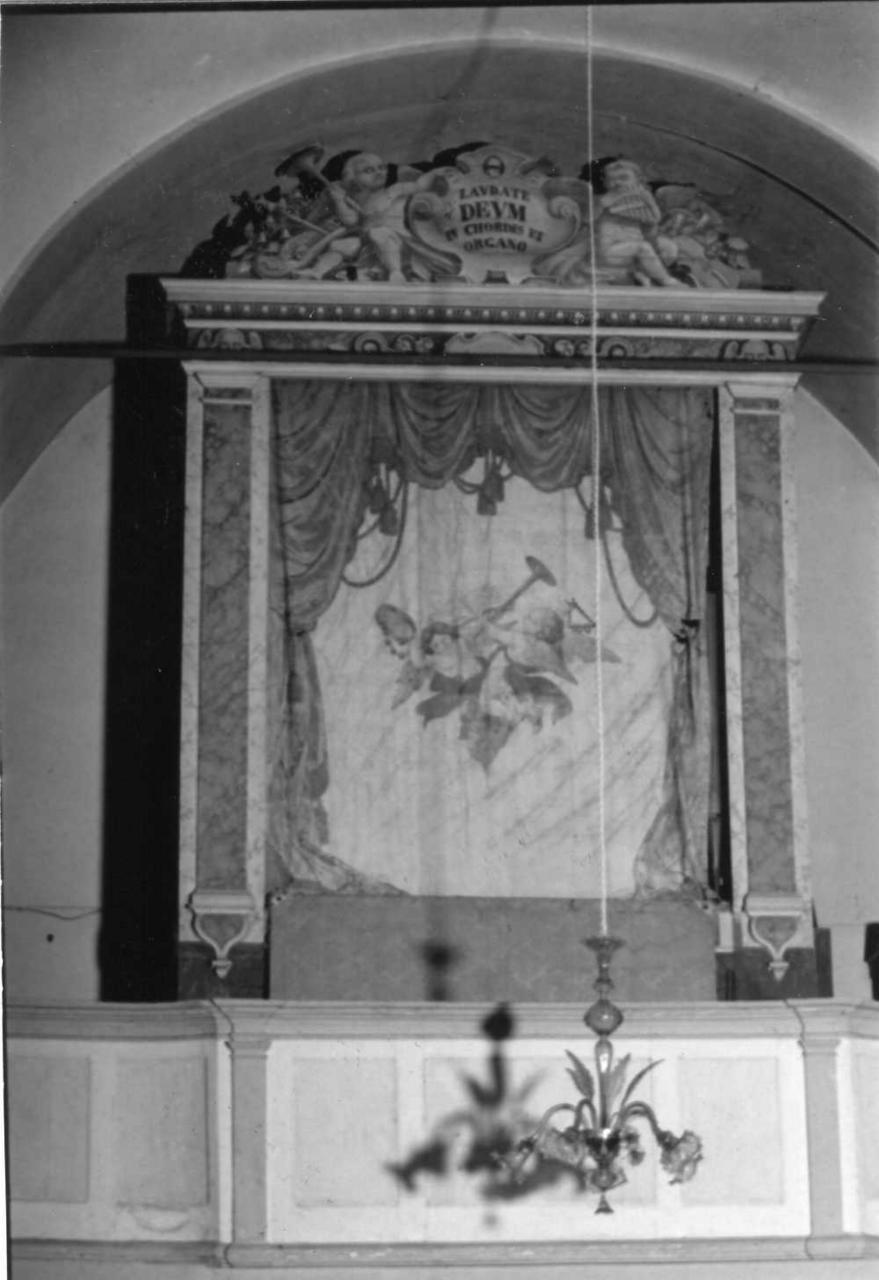 cassa d'organo - bottega emiliana (fine sec. XVIII)