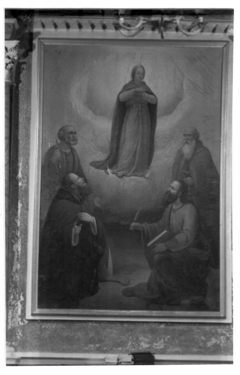 Immacolata Concezione e santi (dipinto) - ambito emiliano (seconda metà sec. XIX)
