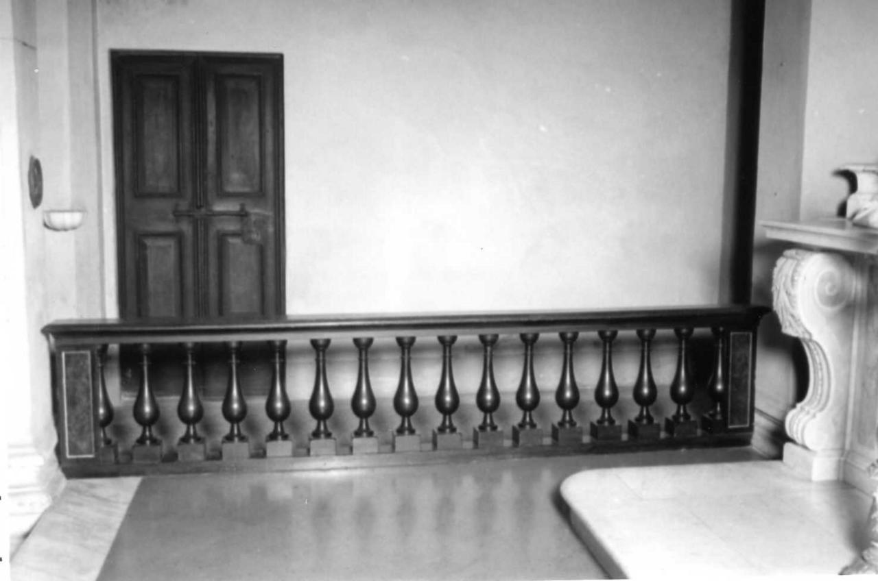 balaustrata, serie - bottega emiliana (seconda metà sec. XIX)