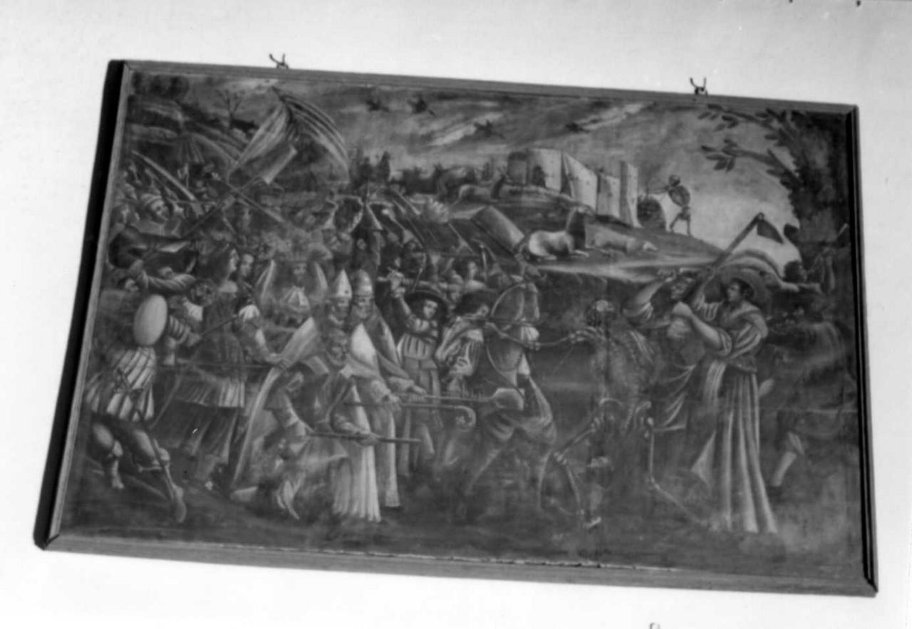 la Chiesa contro la Morte (dipinto) - ambito Europa settentrionale (?) (seconda metà sec. XVII)