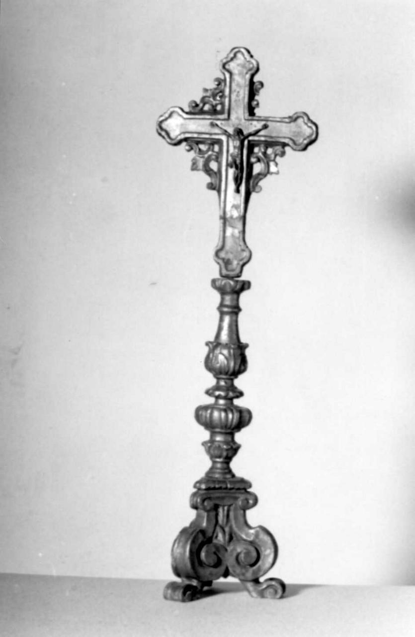croce d'altare - bottega emiliana (prima metà sec. XIX)