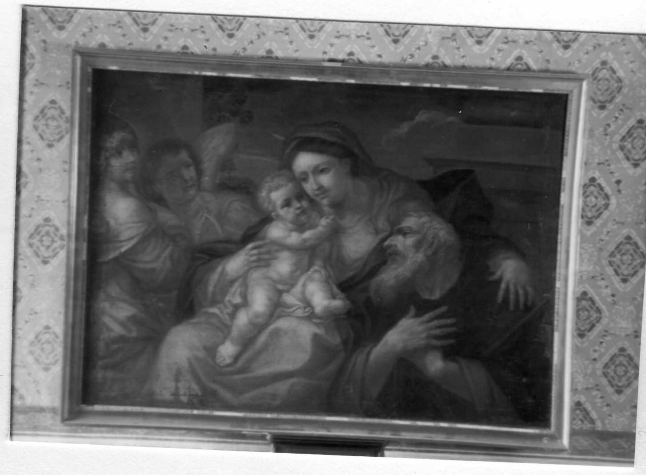 Sacra Famiglia (dipinto) - ambito emiliano-lombardo (fine/inizio secc. XVII/ XVIII)