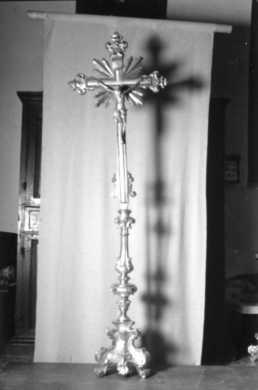 croce d'altare - bottega emiliana (fine sec. XVIII)