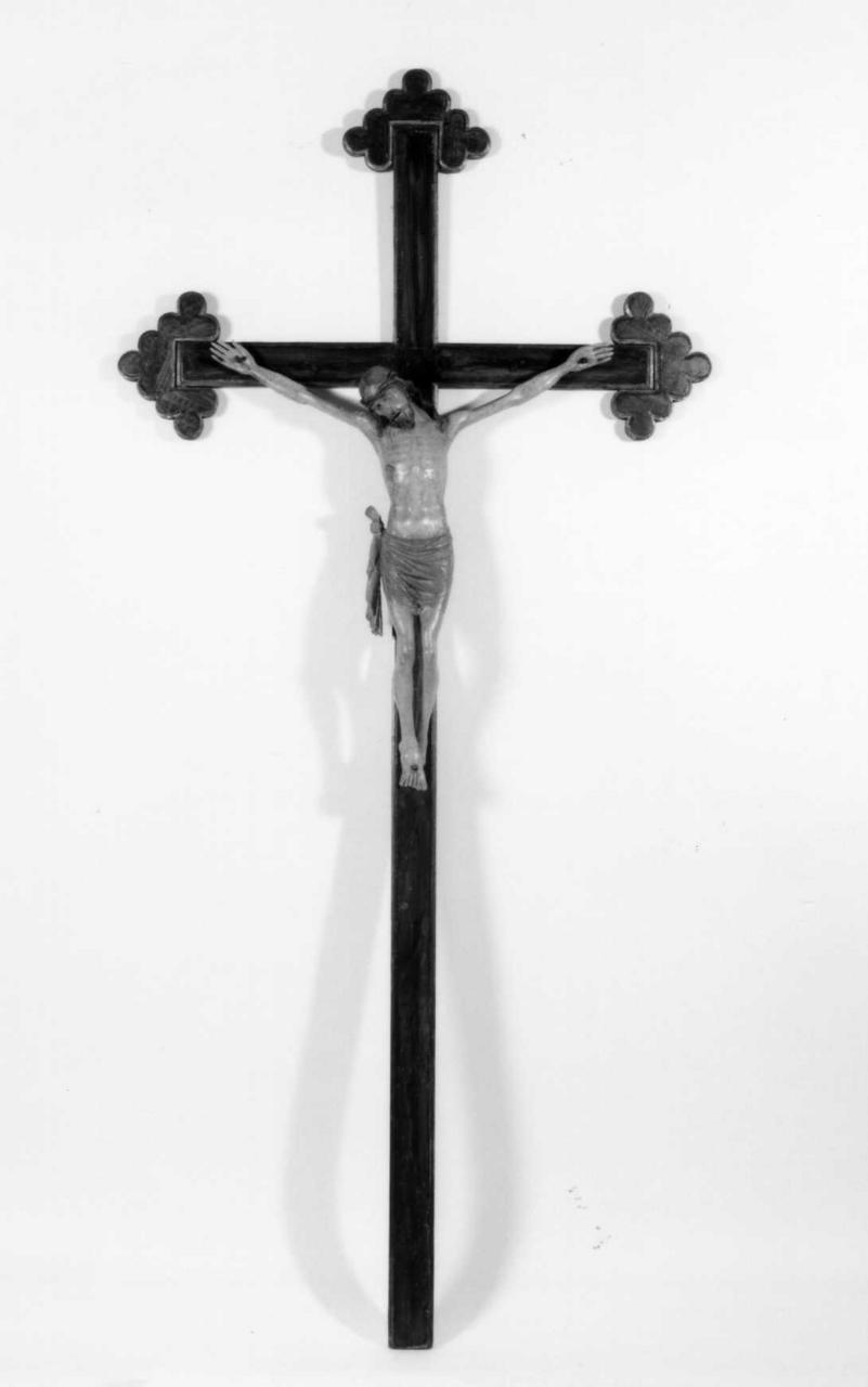 crocifisso - bottega reggiana (fine/inizio secc. XIX/ XX)