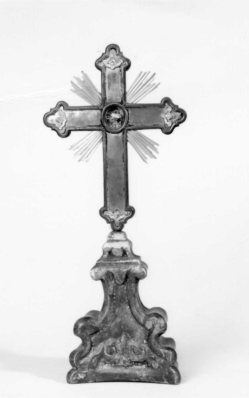 croce da tavolo - bottega reggiana (sec. XVIII)