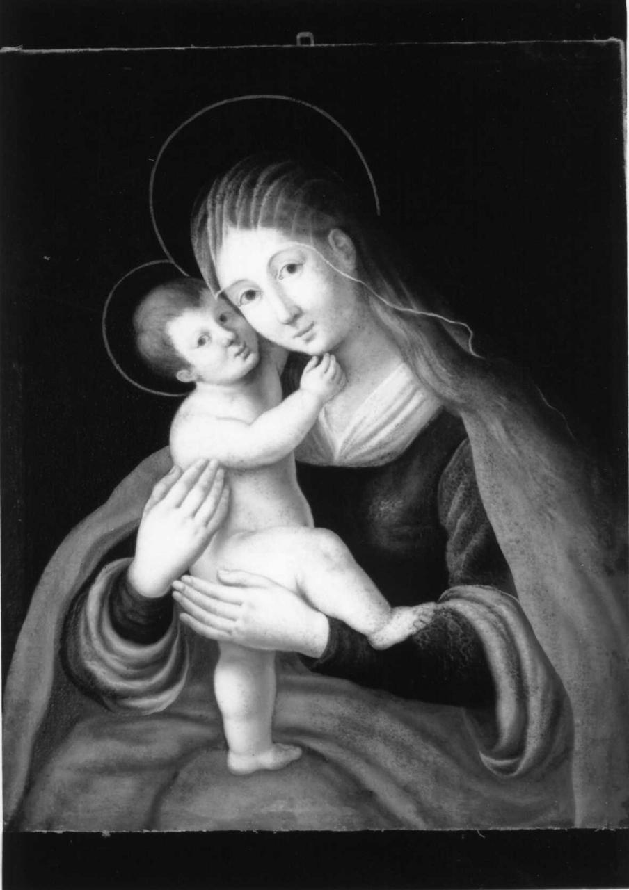 Madonna con Bambino (dipinto) - ambito Italia centrale (sec. XVII)