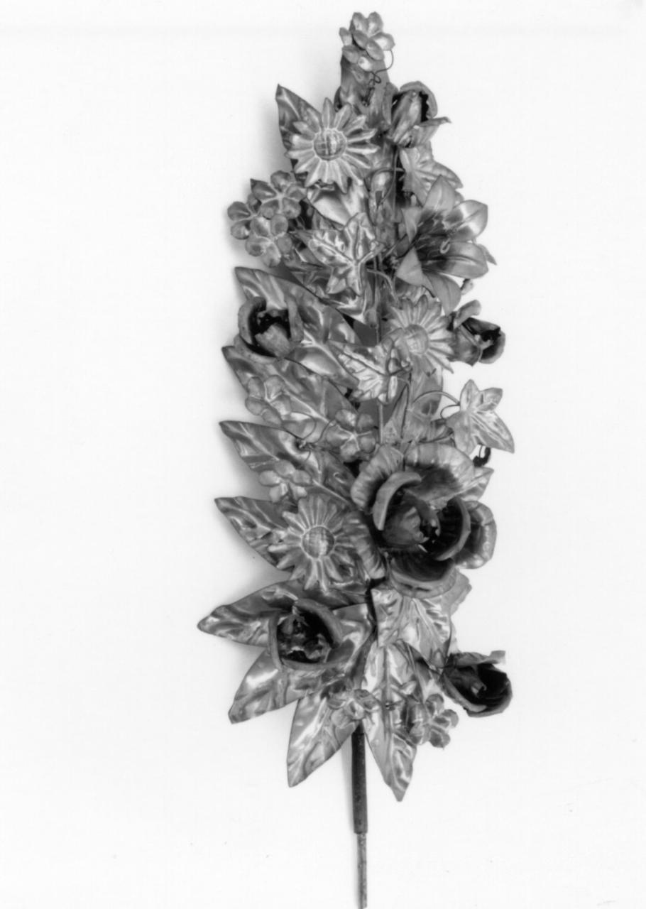 fiori (decorazione, serie) - bottega italiana (sec. XIX)