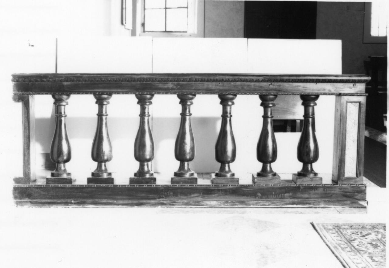 balaustrata - bottega reggiana (sec. XX)