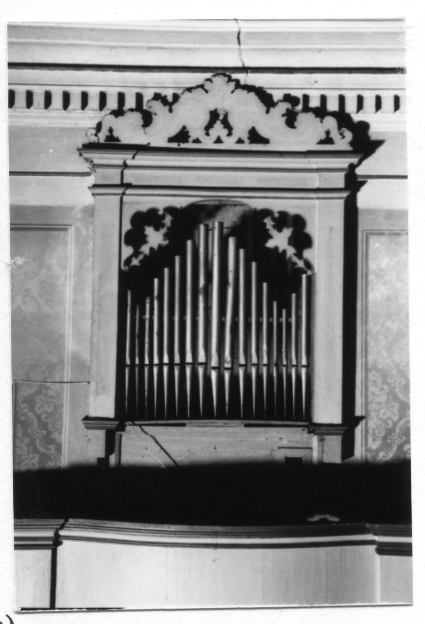 cassa d'organo - bottega reggiana (seconda metà sec. XVIII)