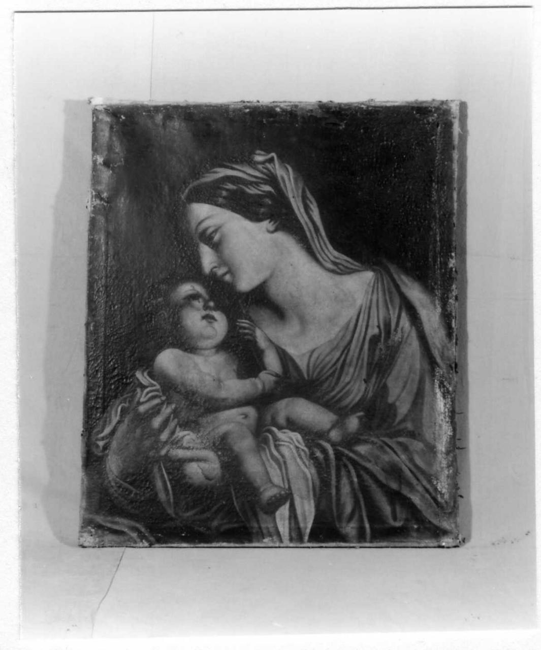 Madonna con Bambino (dipinto) - ambito emiliano (metà sec. XVII)