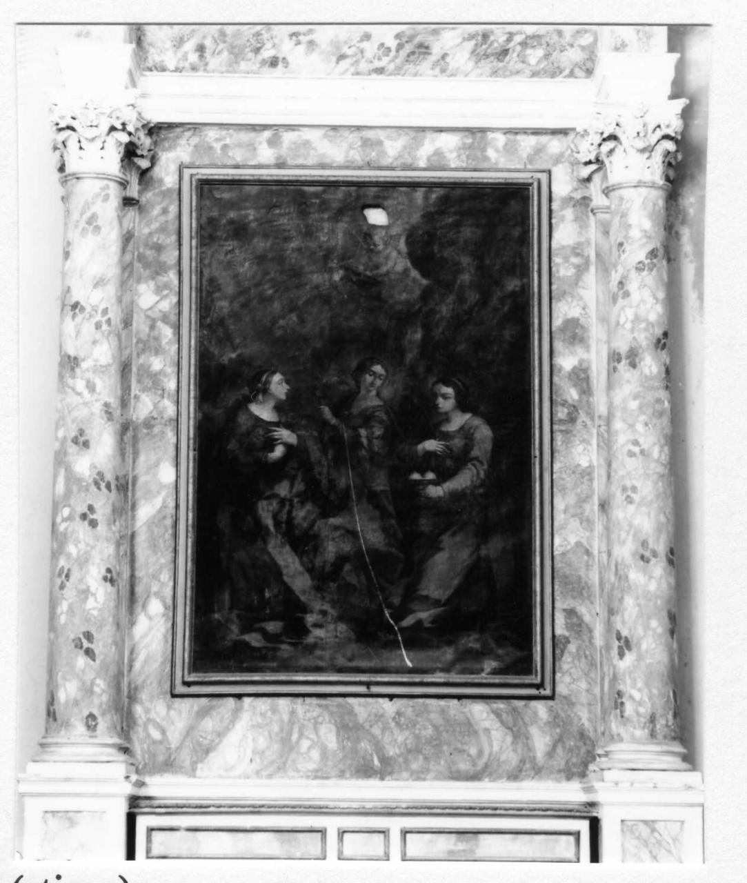 Sant'Agata, Sant'Apollonia e Santa Lucia (dipinto) - ambito bolognese (seconda metà sec. XVII)