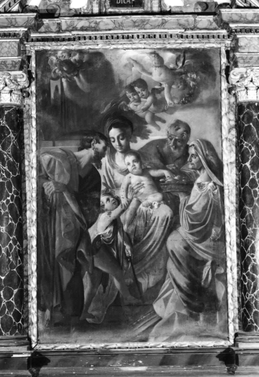 Madonna con Bambino e Santi (dipinto) - ambito emiliano (fine/inizio secc. XVIII/ XIX)