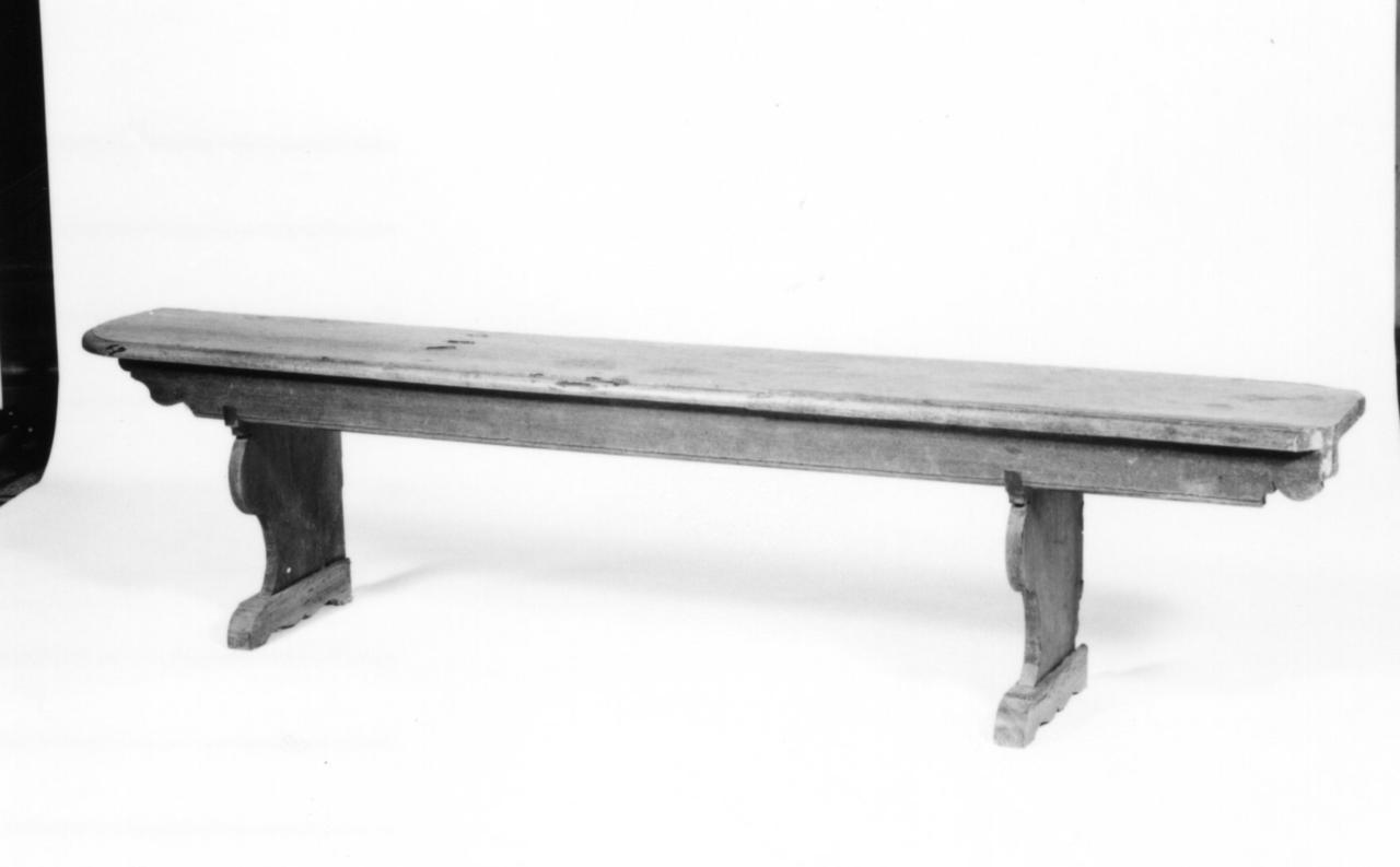 panca, serie - bottega reggiana (fine/inizio secc. XVIII/ XIX)