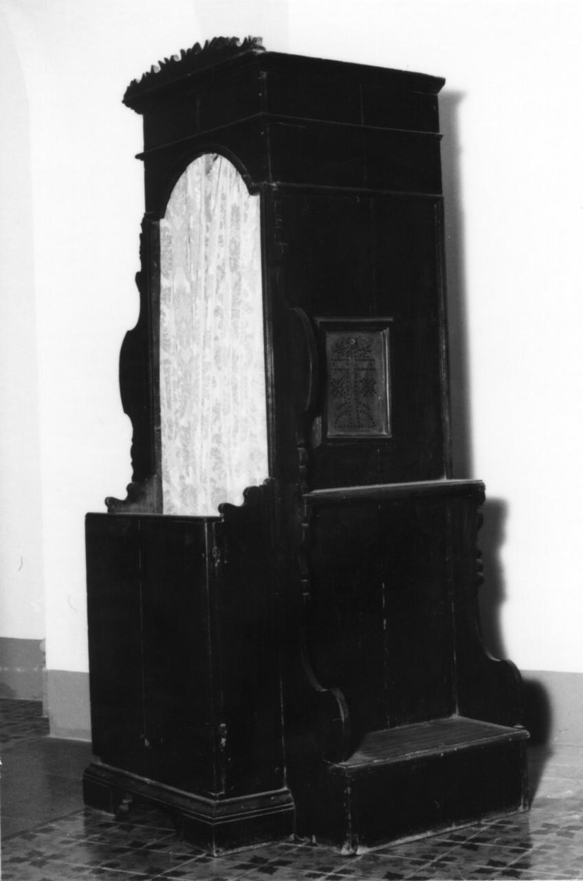 confessionale - bottega reggiana (sec. XVIII)