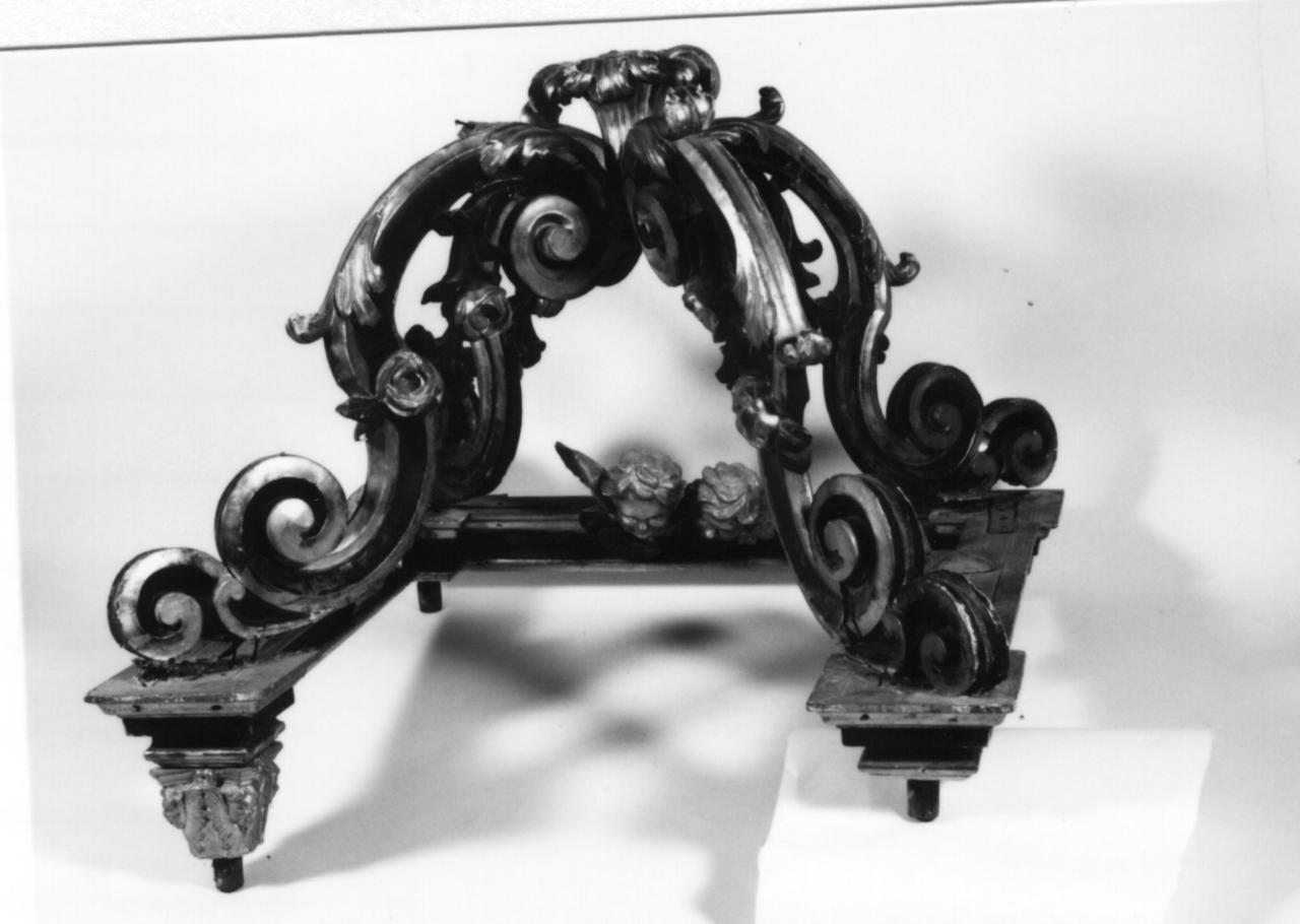 baldacchino d'altare, frammento - bottega emiliana (sec. XVIII)