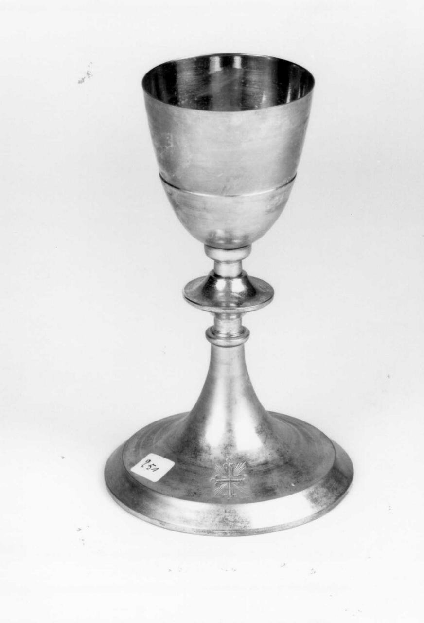 calice - bottega emiliana (inizio sec. XX)