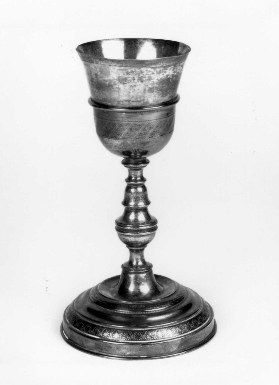 calice - bottega emiliana (metà sec. XIX)