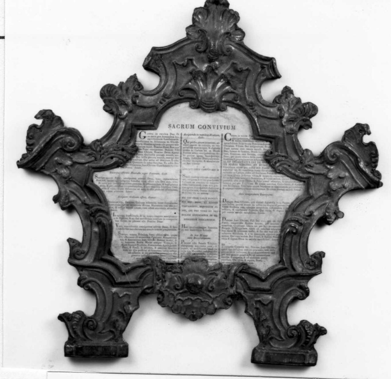 cartagloria, serie - bottega emiliana (sec. XVIII)