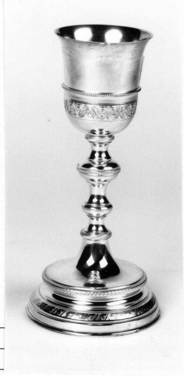 calice - bottega emiliana (inizio sec. XX)