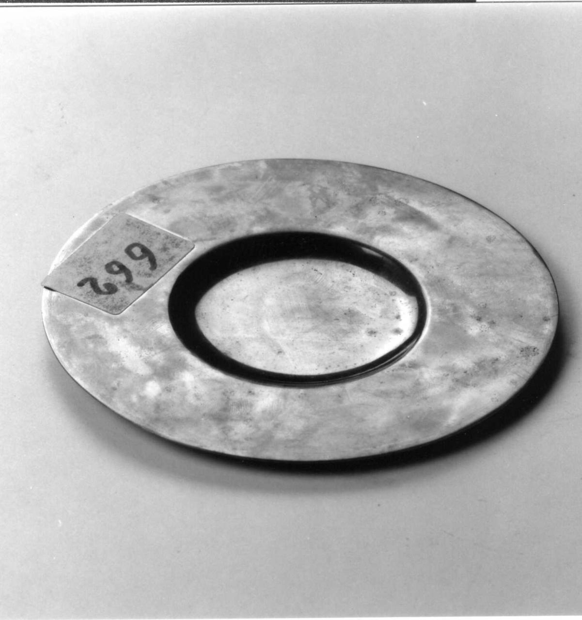 patena - bottega emiliana (fine/inizio secc. XIX/ XX)