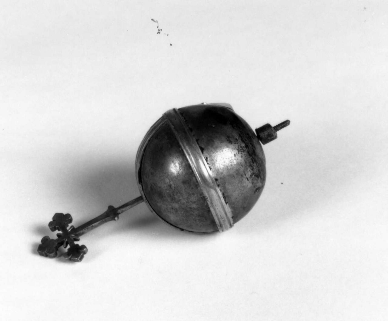 palla, elemento d'insieme - bottega emiliana (sec. XVII)