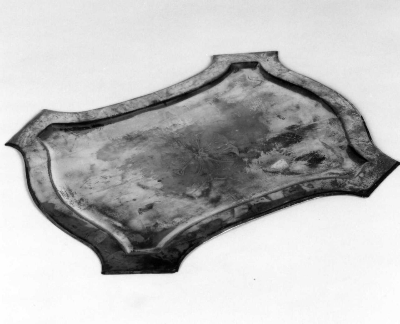 vassoio - bottega emiliana (sec. XIX)