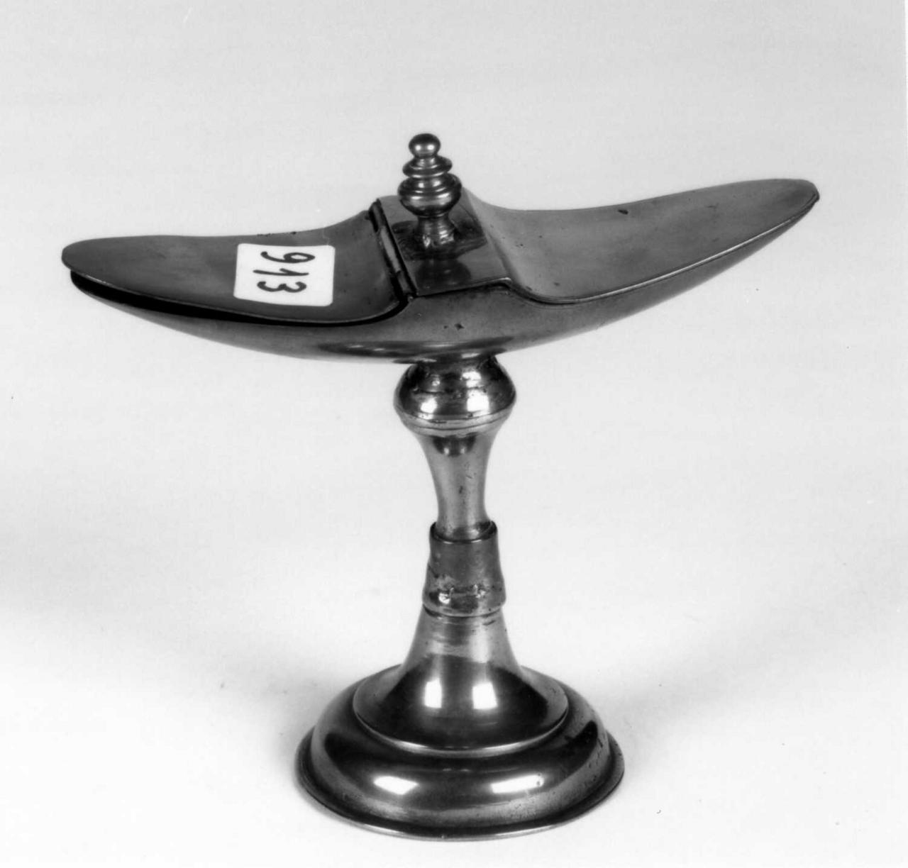 navicella portaincenso - bottega emiliana (sec. XIX)