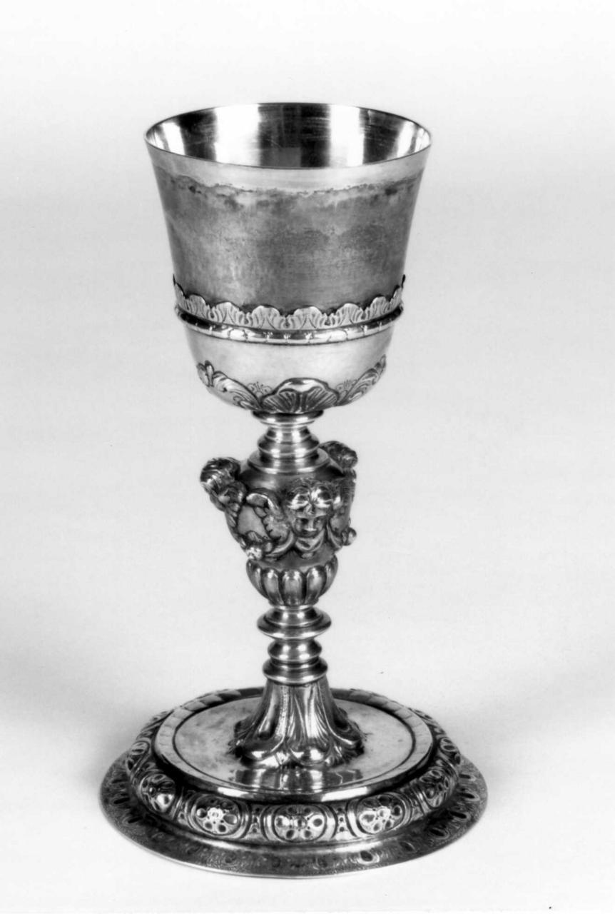 calice - bottega emiliana (fine/inizio secc. XVIII/ XIX)