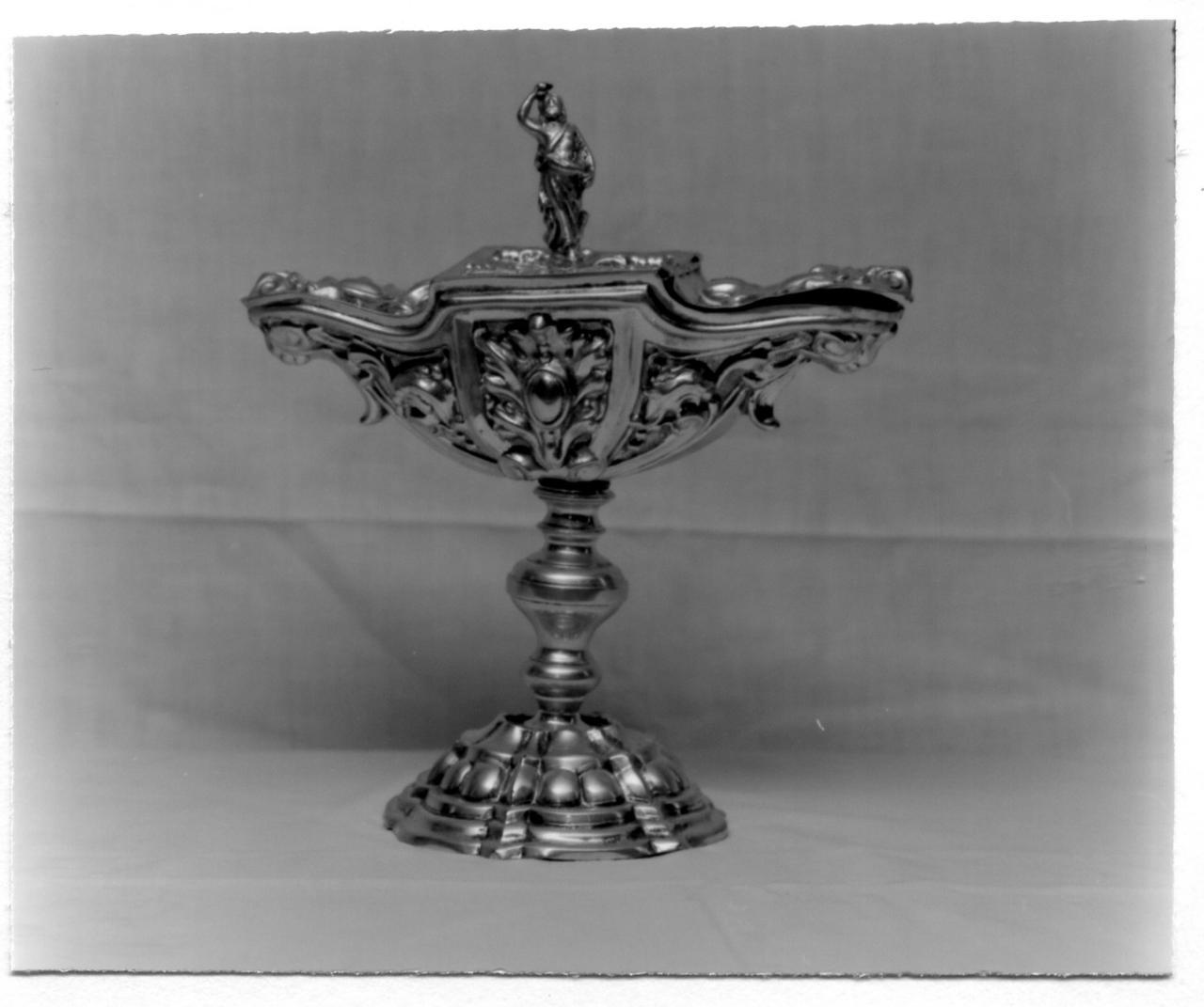 navicella portaincenso - bottega emiliana (sec. XVIII)