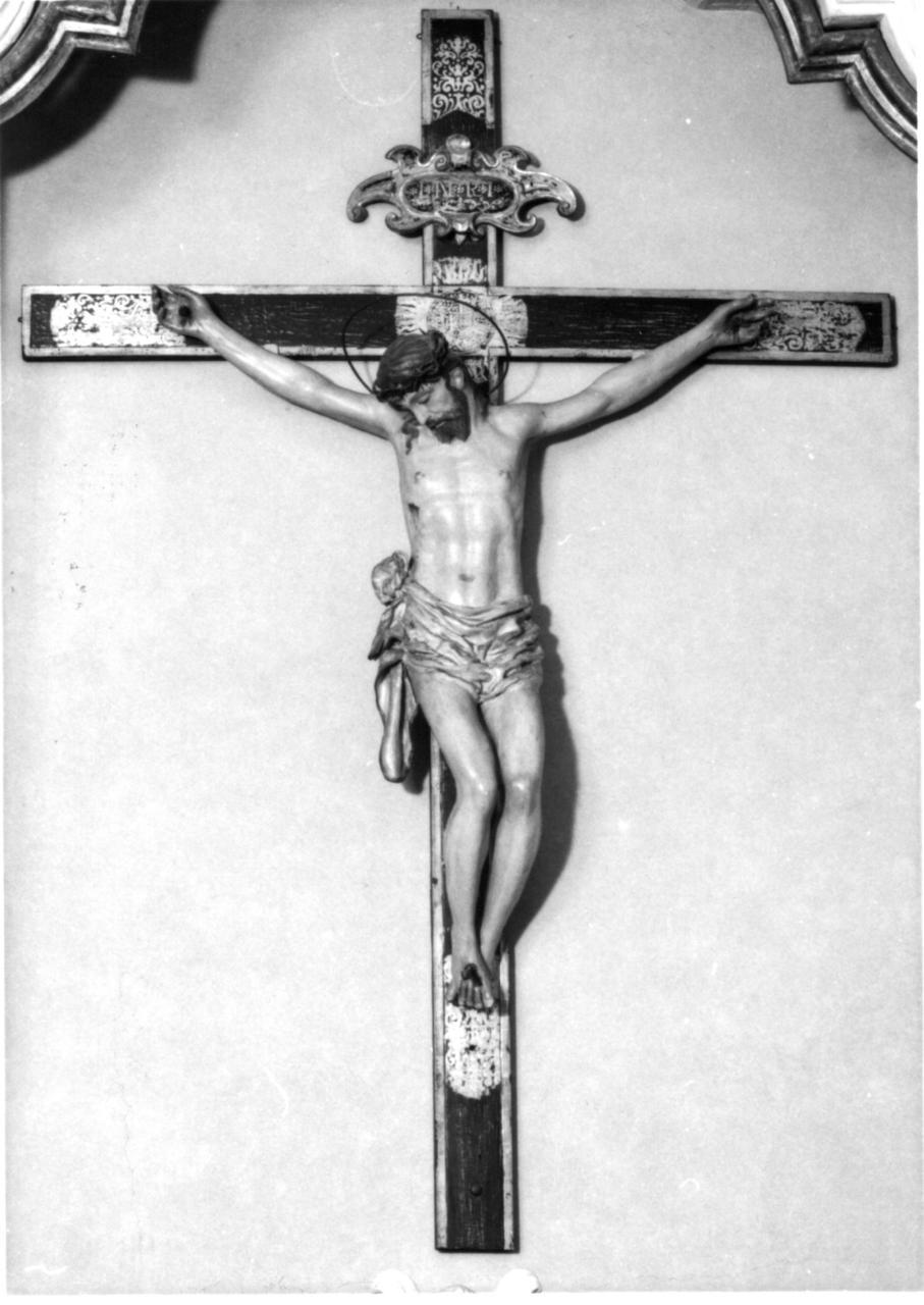 crocifisso - bottega emiliana (sec. XVIII)
