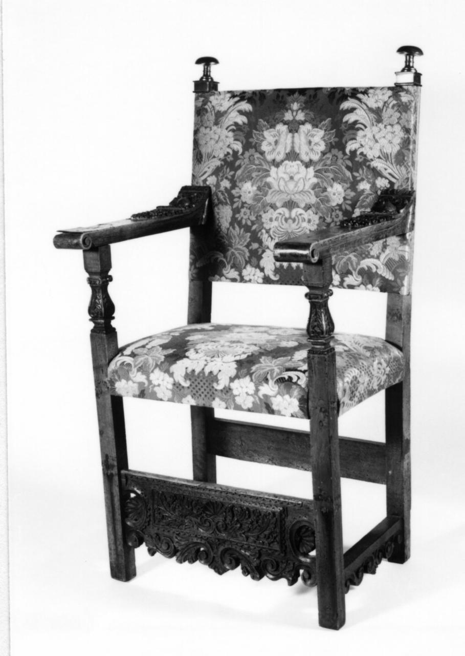 seggiolone, serie - bottega emiliana (sec. XVII)