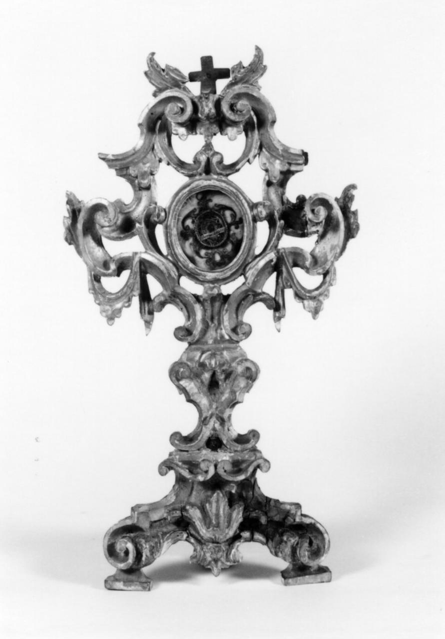 reliquiario-ostensorio - bottega emiliana (sec. XVIII)