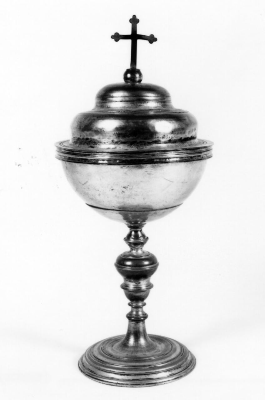 pisside - bottega italiana (fine/inizio secc. XVII/ XVIII)