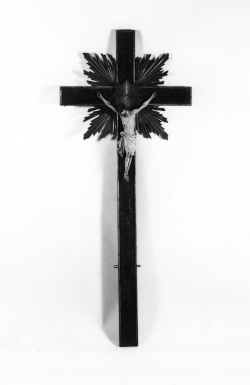 crocifisso - bottega italiana (sec. XIX)