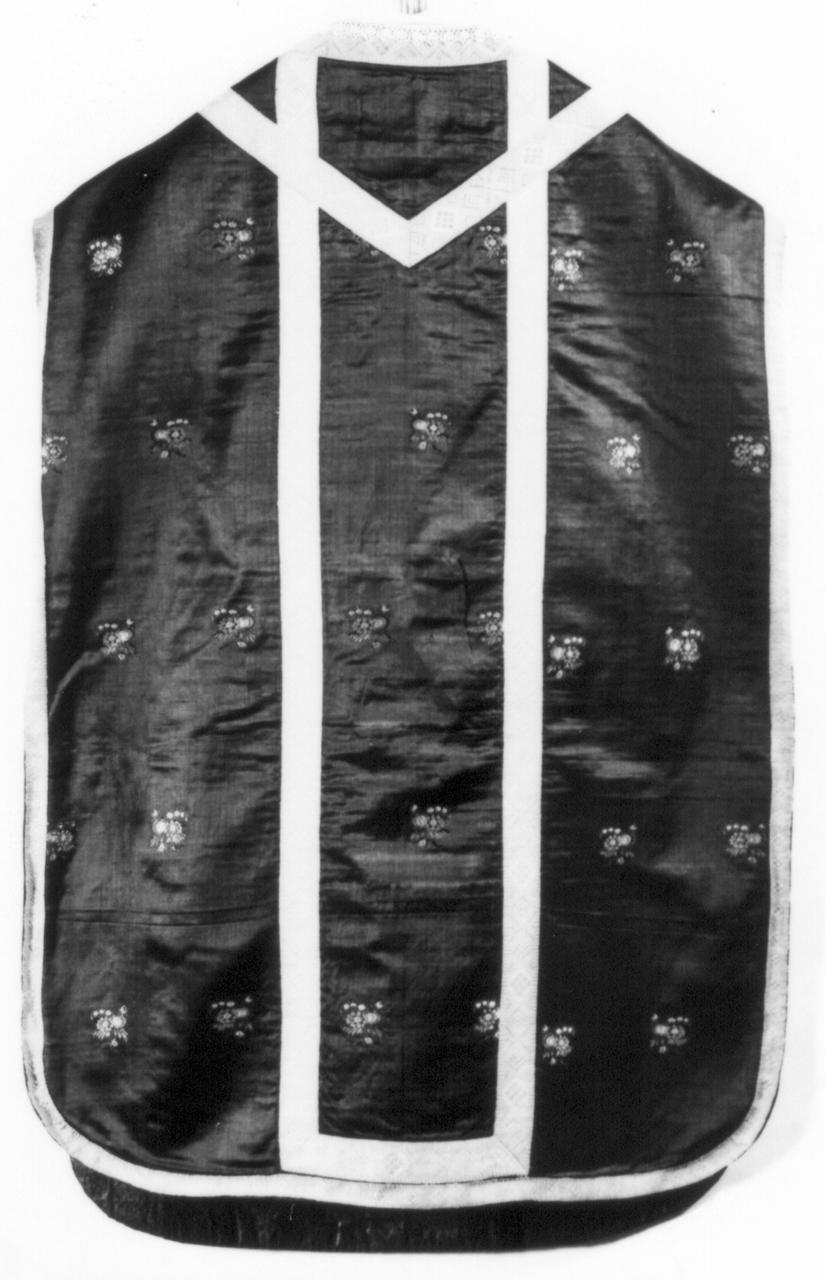 paramento liturgico, insieme - manifattura italiana (primo quarto sec. XIX)