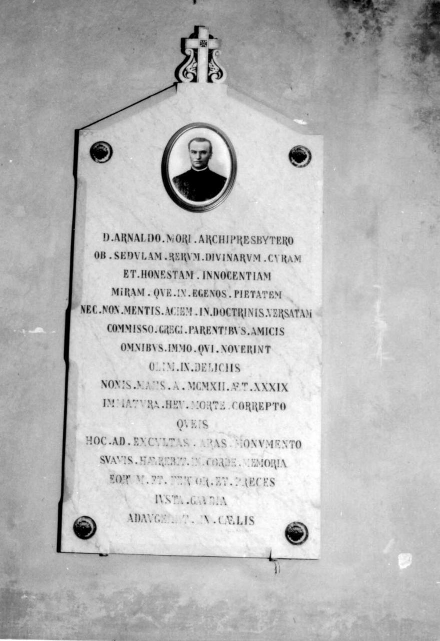 lapide commemorativa - bottega reggiana (sec. XX)