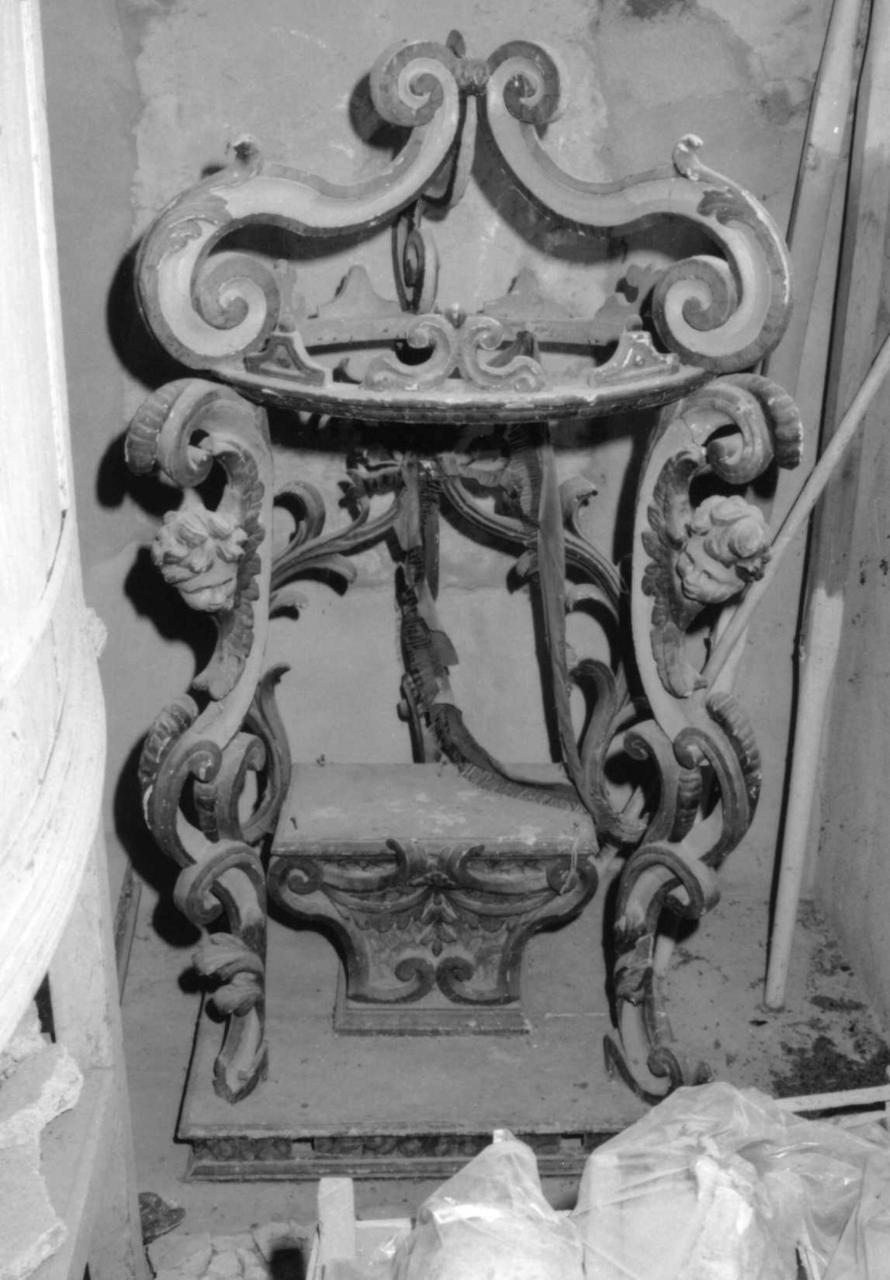 base processionale - bottega reggiana (sec. XVIII)