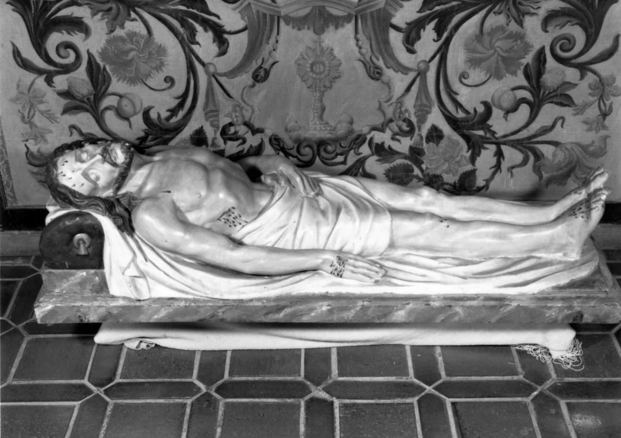 corpo di Cristo avvolto nel sudario (statua) - bottega emiliana (primo quarto sec. XX)