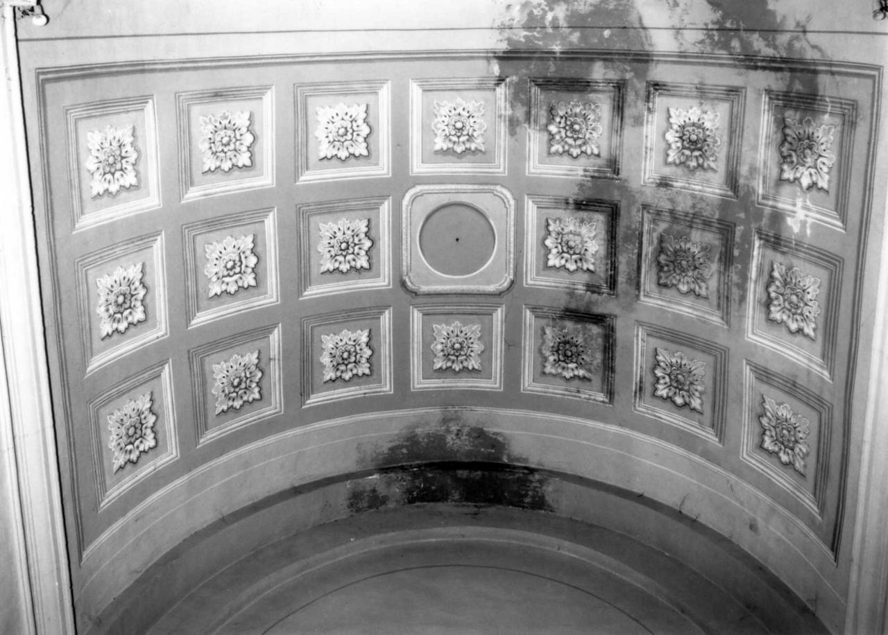 motivi decorativi a cassettoni (decorazione pittorica) - ambito emiliano (sec. XIX)