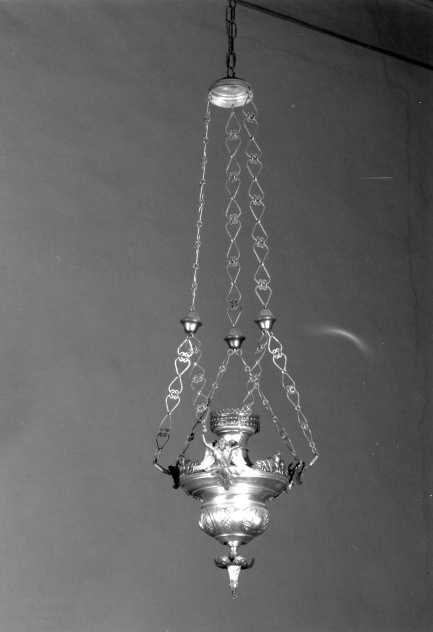 lampada del SS. Sacramento - bottega emiliana (primo quarto sec. XX)