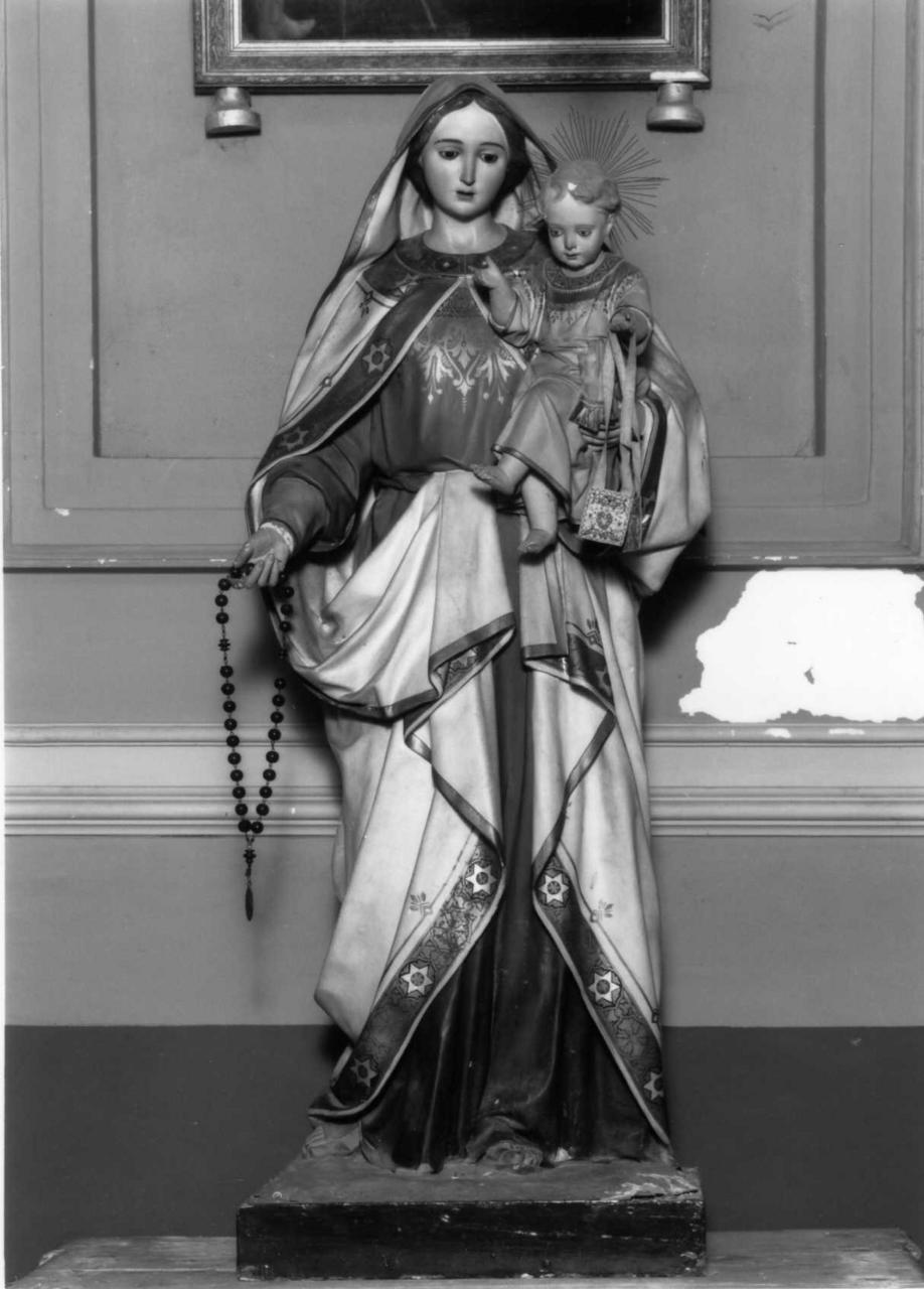 Madonna con Bambino (statua) - bottega emiliana (prima metà sec. XIX)