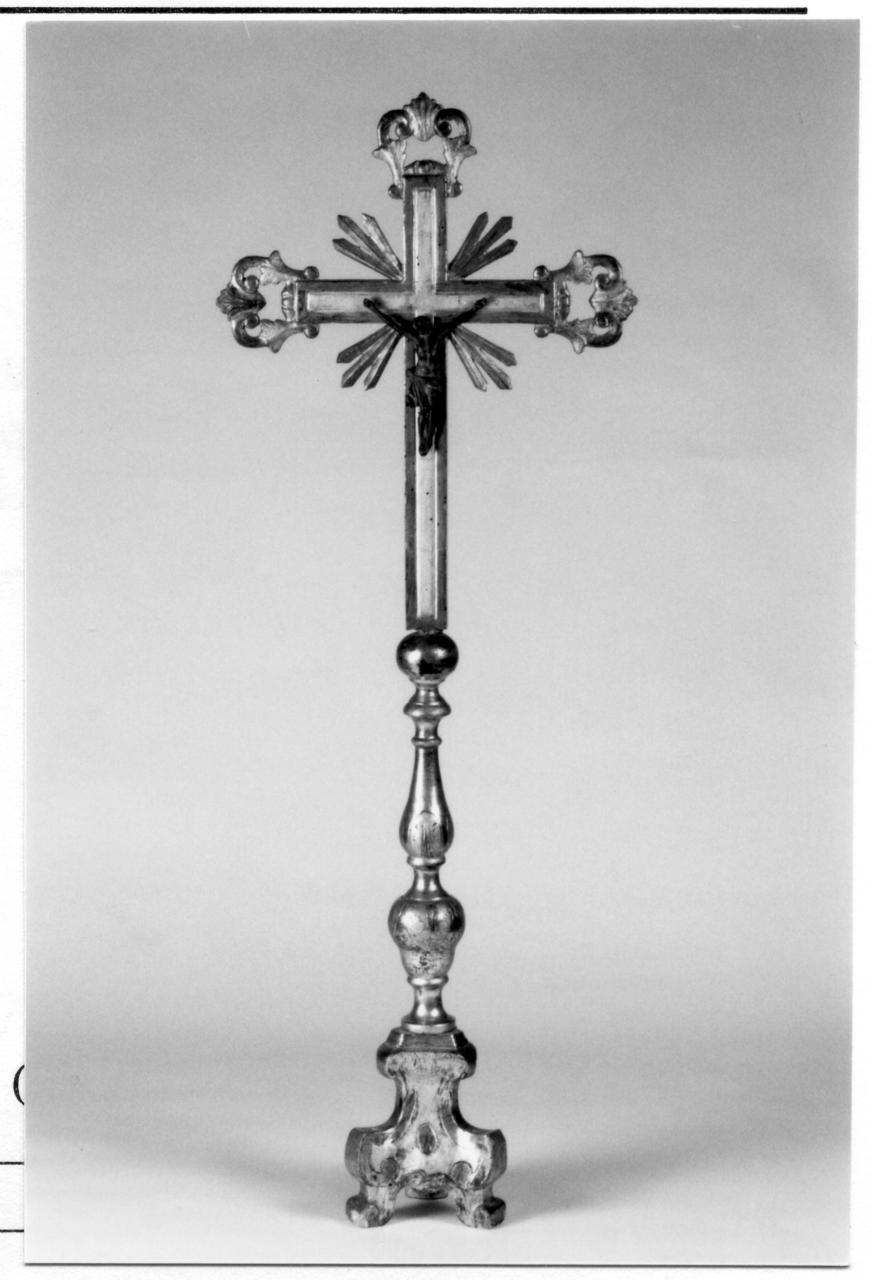 croce d'altare - bottega reggiana (sec. XIX)