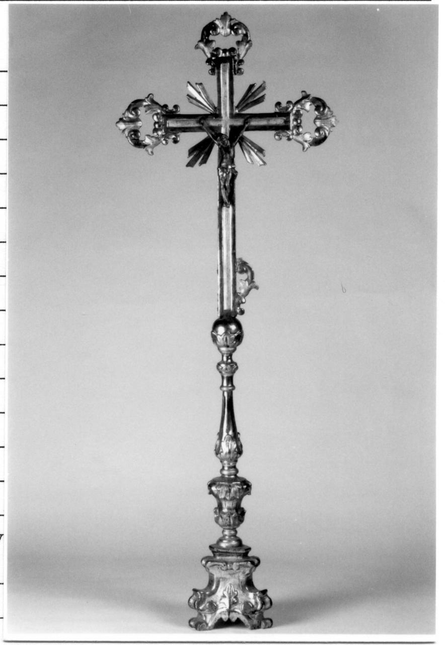 croce d'altare - bottega reggiana (sec. XIX)