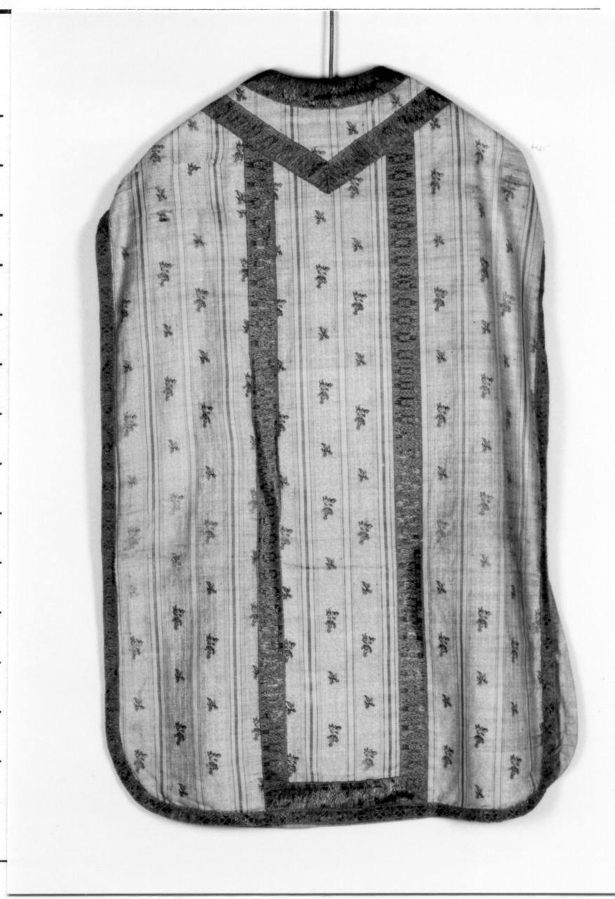 paramento liturgico - manifattura italiana (seconda metà sec. XVIII)