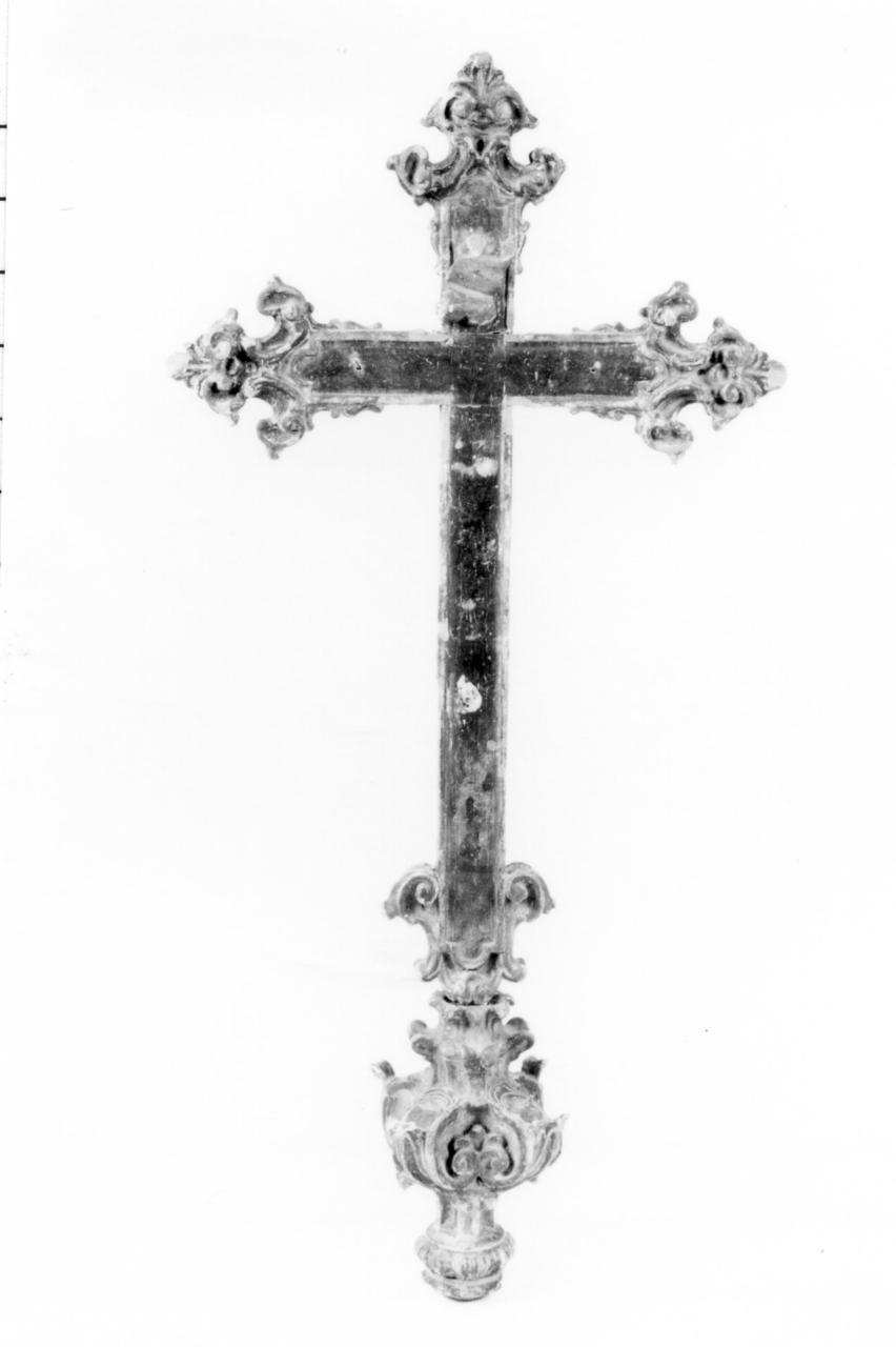 croce processionale - bottega emiliana (sec. XVII)