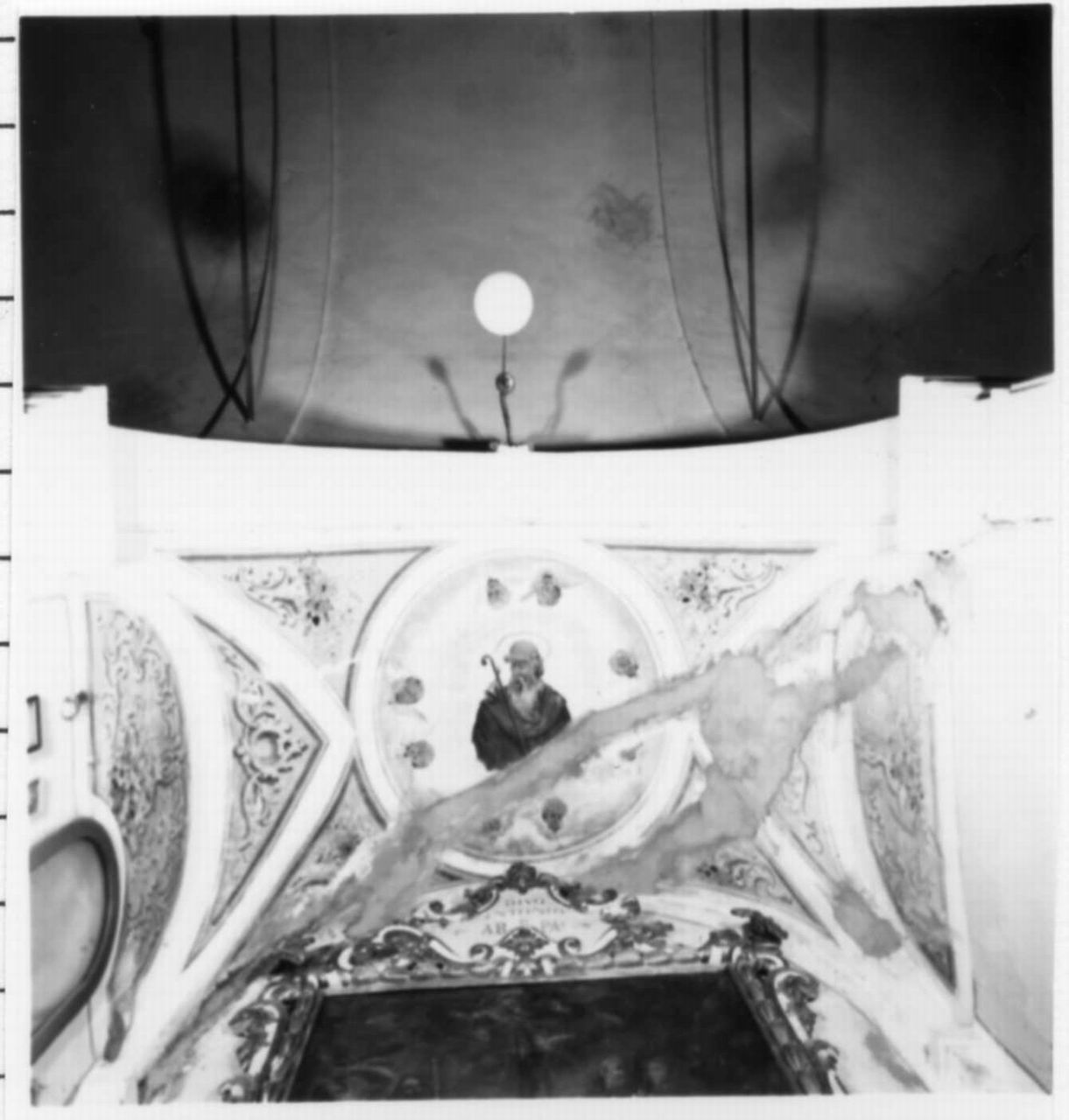 Sant'Antonio Abate (decorazione pittorica) - ambito modenese (fine sec. XIX)